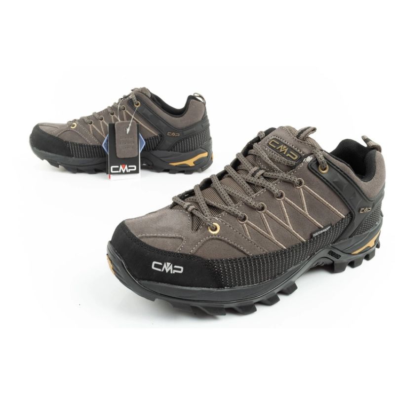CMP Rigel men's trekking sports shoes, waterproof, durable, brown CMP
