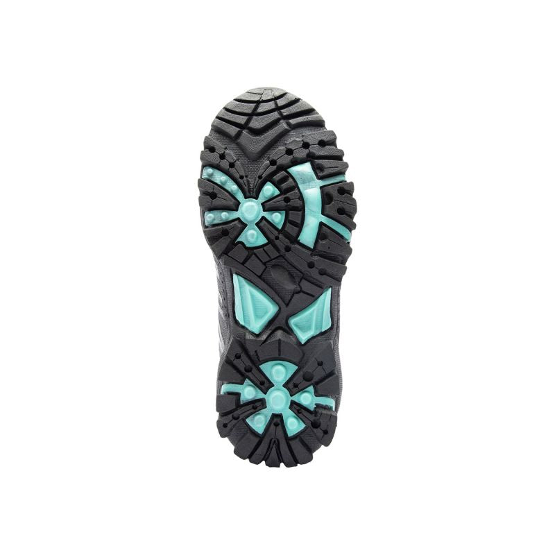 Trollkids Kids Trolltunga Hiker Low waterproof hiking shoes for boys/girls, anthracite/mint (155-609) In preparation Your Sports Performance