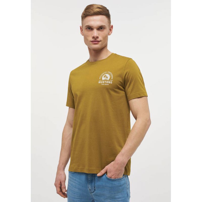 Mustang T-shirt Alex C Print M 1012515 6370 Clothing/Lifestyle/T-shirts/Mustang Your Sports Performance