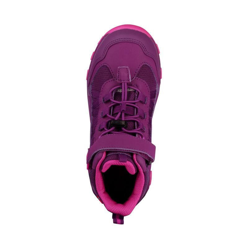 Trollkids Kids Tronfjell Hiker Mid Waterproof Pink Hiking Shoes (476-234) In preparation Your Sports Performance