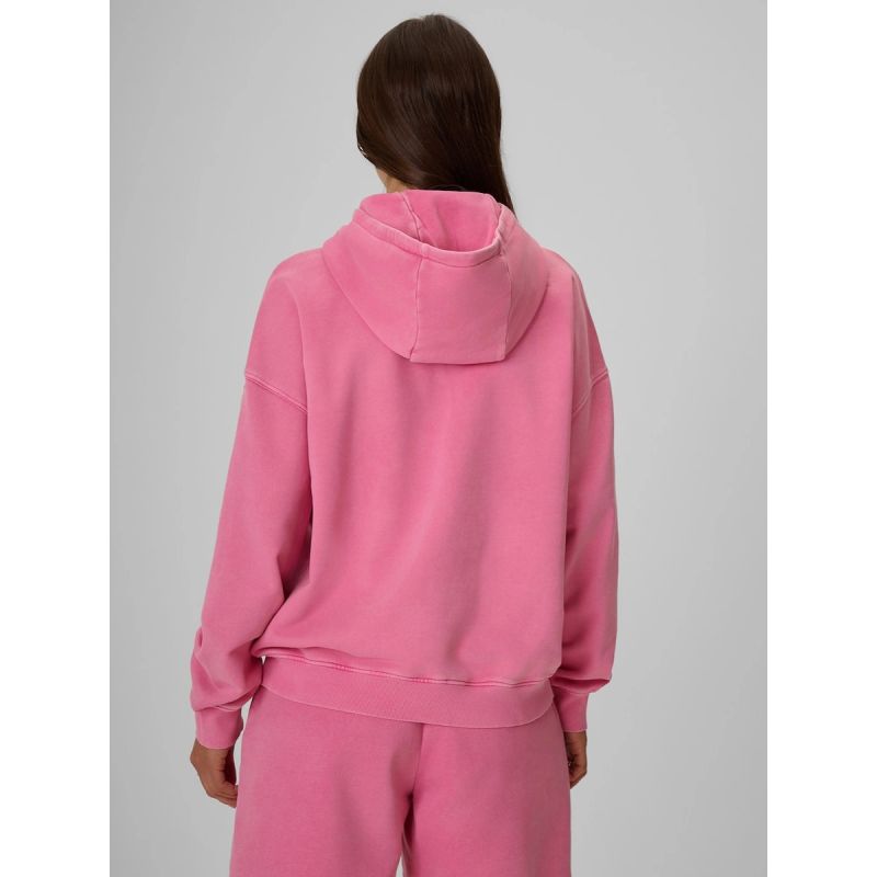 Women's oversize sweatshirt with hood 4F 4FRSS26TSWSF3189-55S
