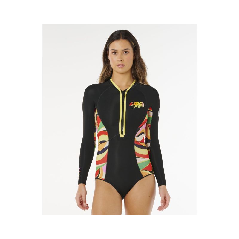 RIP CURL G-Bomb 1.5 Ls Fz Full Spr Women's Wetsuit Multicolor