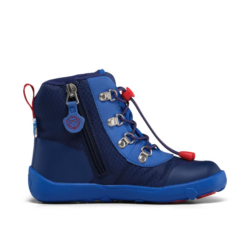 Affenzahn Discovy Whale vegan barefoot winter boots (01489-30119)