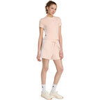 adidas Essentials 3-Stripes Slim Baby T-shirt, Pastel Pink KD2343