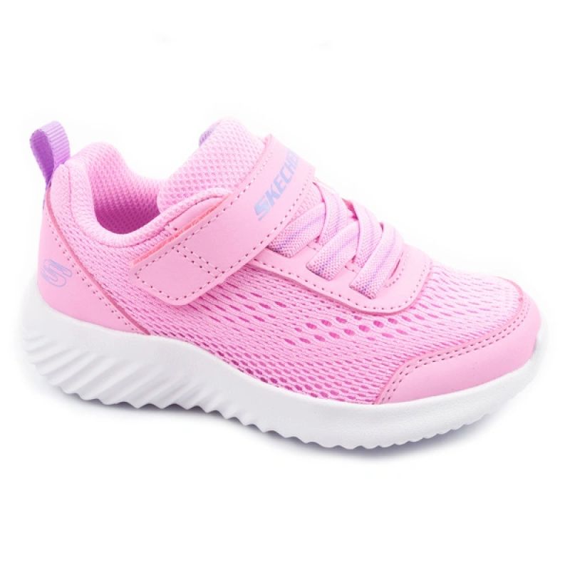 Skechers Bounder Pink Velcro Baby Sports Shoes