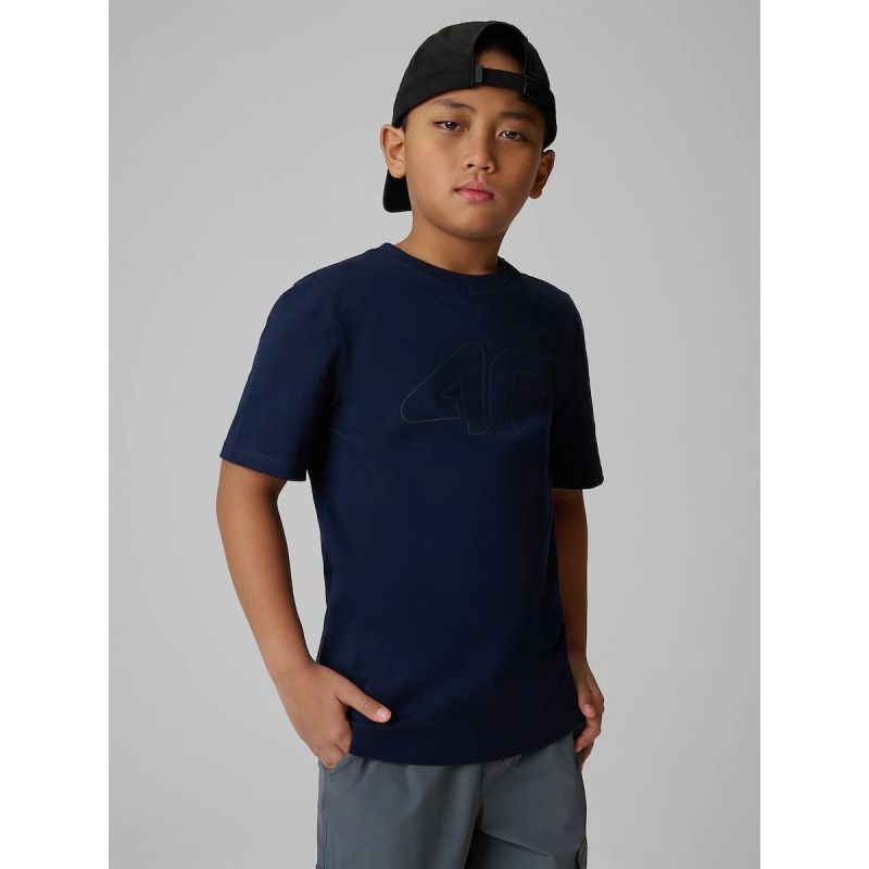 Boy's regular printed T-shirt 4F 4FJRSS26TTSHM3599-10S 4f