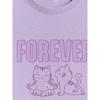 Girls' regular printed T-shirt 4F 4FJRAW26TTSHF4240-52S