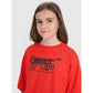 Oversized T-shirt with children's print 4F 4FJRSS25TTSHU3296-62S *Kategoria tymczasowa Your Sports Performance