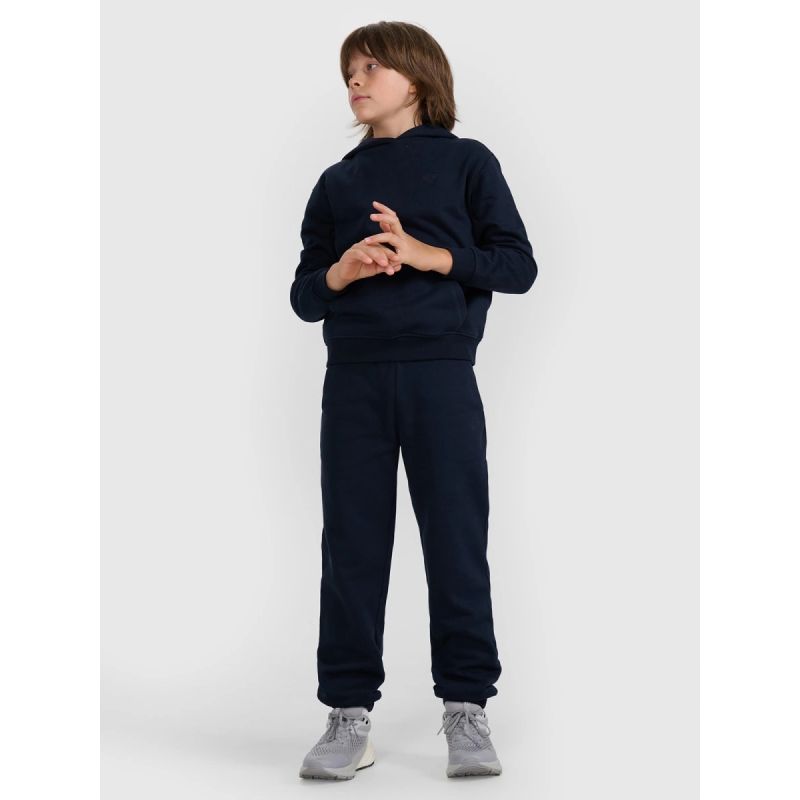 Boy's sweatshirt with hood, open, 4F 4FJWMM00TSWSM1860-31S 4f