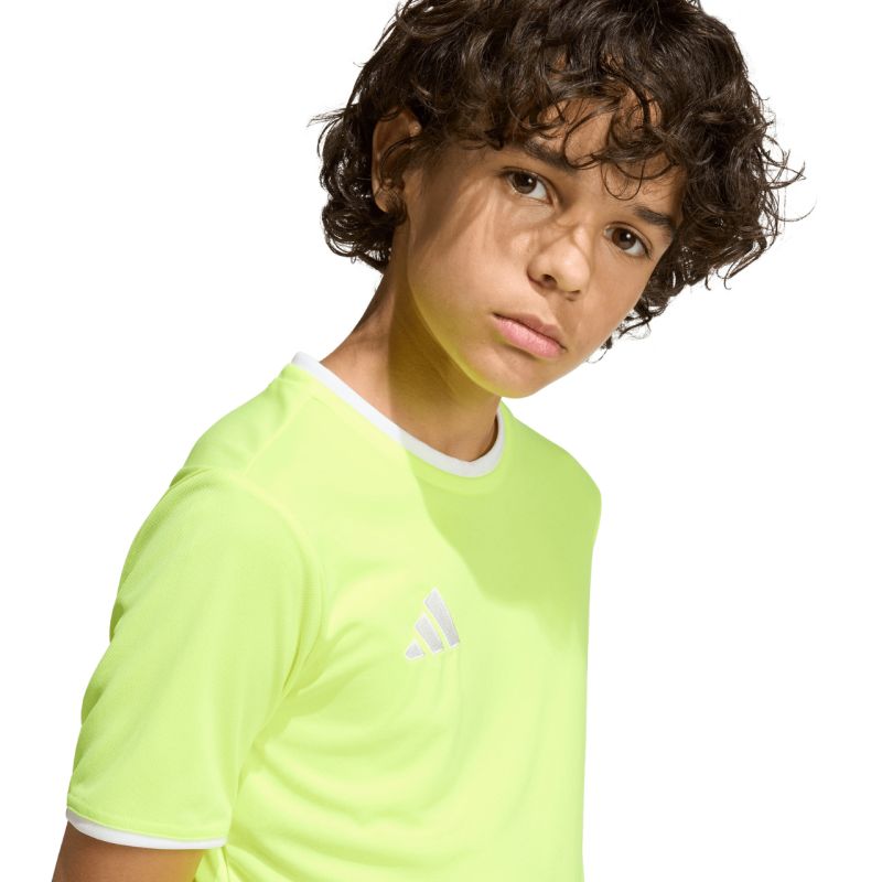 adidas Entrada 26 Jersey Kids T-Shirt Neon Yellow KE9845 To be categorized Your Sports Performance
