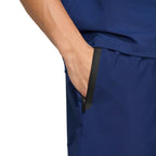 Men's adidas Tiro Travel Woven Navy Blue Shorts KE8370
