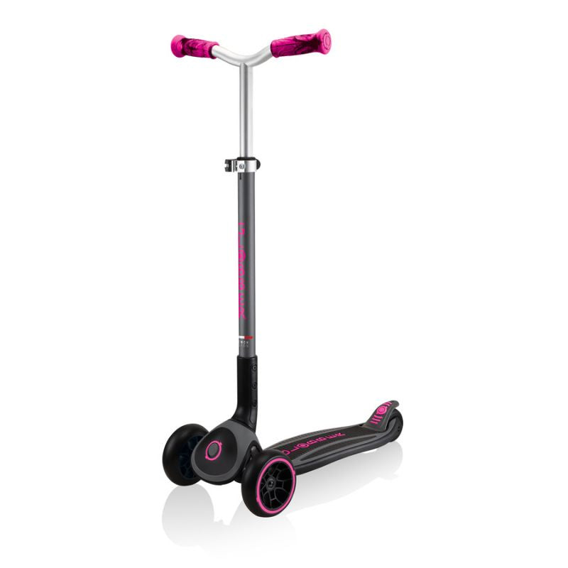 Globber Master Prime 3-Wheel Scooter / Black - Neon Pink 664-110 Accessories/Skating/Hulajnogi Your Sports Performance
