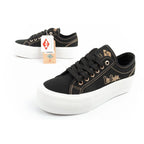 Lee Cooper women's sneakers platform black with gold In preparation Your Sports Performance