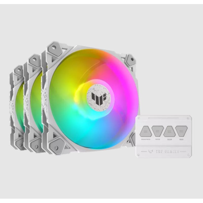 ASUS TF120 TUF GAMING ARGB WHITE 3IN1 fan Chłodzenie/Chłodzenie - wentylatory Your Sports Performance