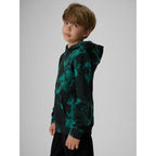 Boy's regular hooded sweatshirt 4F 4FJKAW26TSWSM3154-90A