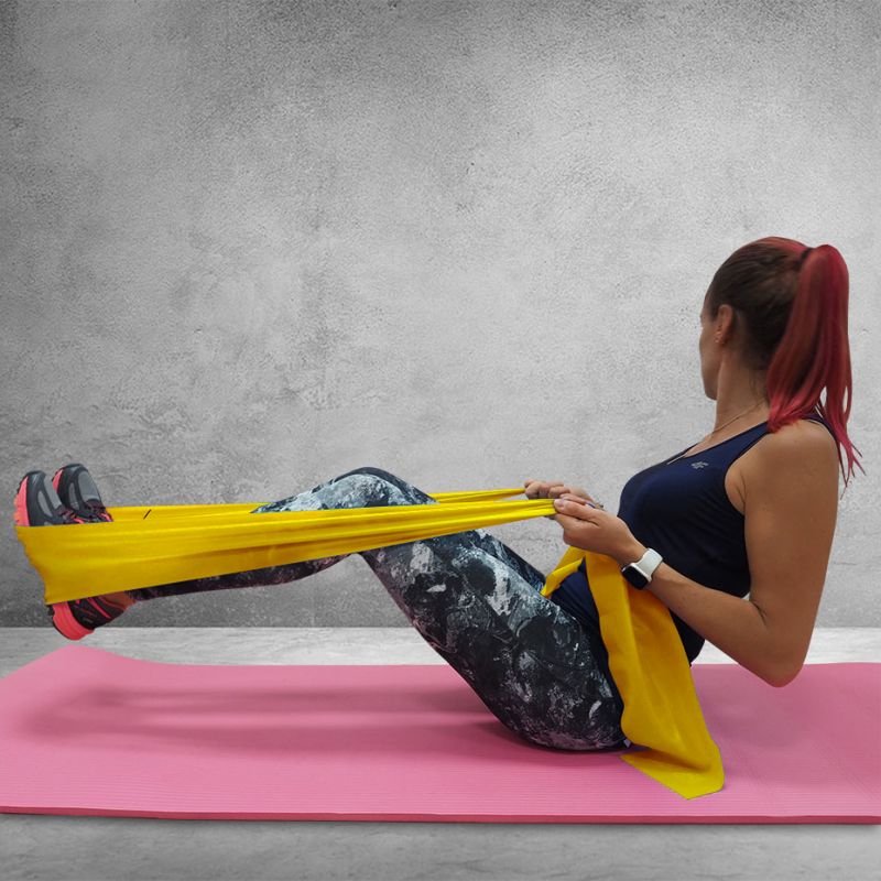 Fitness rubber PROFIT LIGHT yellow DK 2227 Accessories/Training equipment Your Sports Performance
