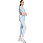 adidas Essentials 3-Stripes Cotton Women's Leggings Light Blue KD2352