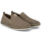 Men's brown leather moccasins, openwork, comfortable, Rieker B5286-25 Rieker