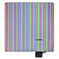METEOR PICNIC BLANKET 200x200 cm XXL zigzags multicolor To be categorized Your Sports Performance