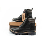 Wrangler Nevada men's shoes Chelsea boots elegant fashionable lace-up black In preparation Your Sports Performance