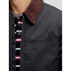 Jack&Jones pilot jacket JORNORREBRO WORKER JACKET 12282903 BLACK/CORDUROY C To be categorized Your Sports Performance