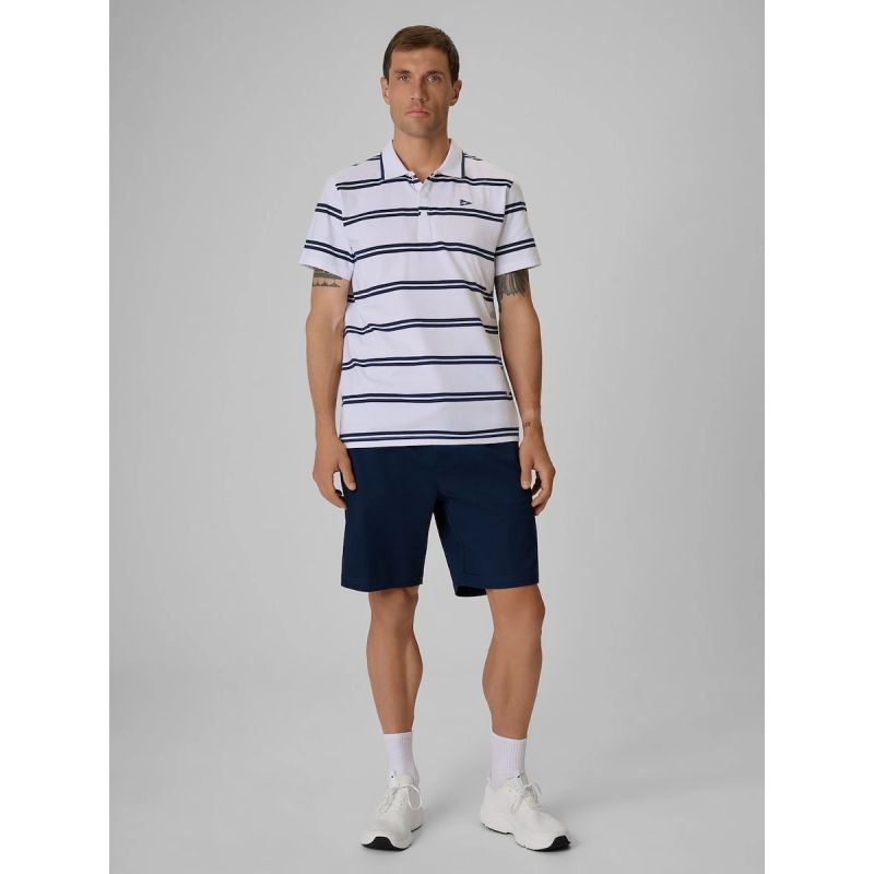 Men's regular polo shirt 4F 4FRSS26TPTSM0898-10S