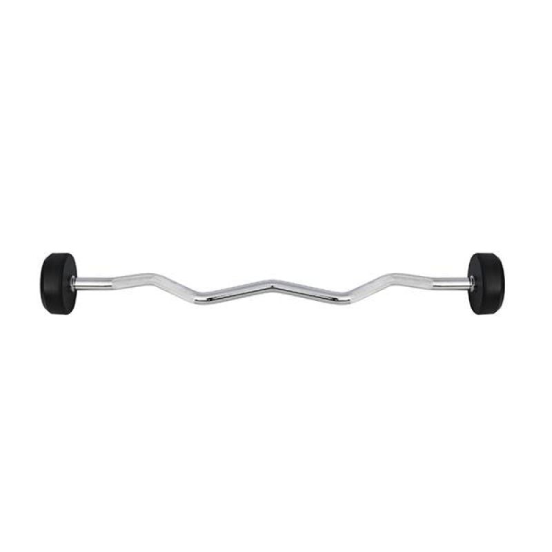 Fixed, broken, rubber barbell bar HMS GSL-10 10 kg Accessories/Training equipment Your Sports Performance