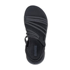 Skechers Women's GO WALK FLEX SANDAL EMMA 141473 BKGY
