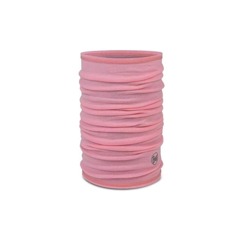 Children's bandana BUFF MERINO LIGHTWEIGHT SOLID ROSE PINK Odzież militarna/Chusty, arafatki, kominy Your Sports Performance