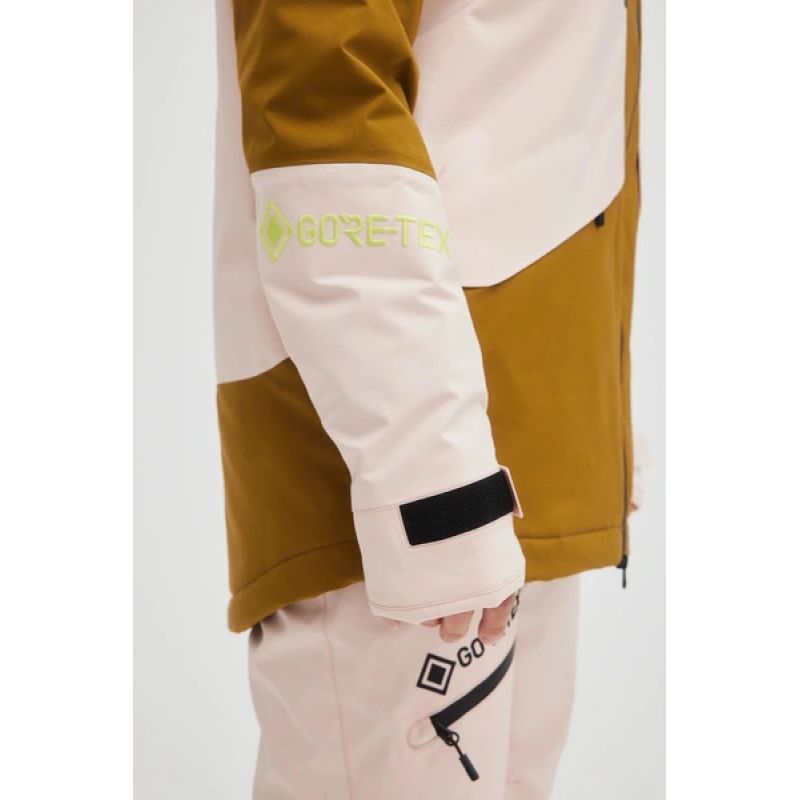 O'neill women's winter sports jacket snowboard ski GTX RECCO pink brown To be categorized Your Sports Performance