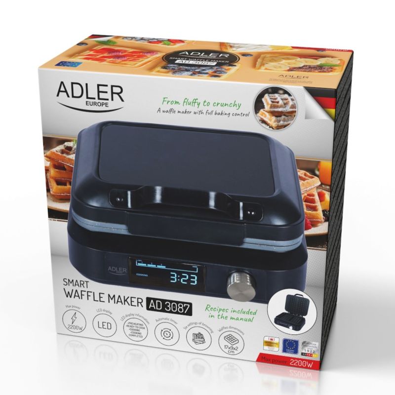 ADLER AD 3087 waffle maker AGD - Produkty/Opiekacze Your Sports Performance