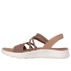 Skechers Women's GO WALK FLEX SANDAL EMMA 141473 TAN