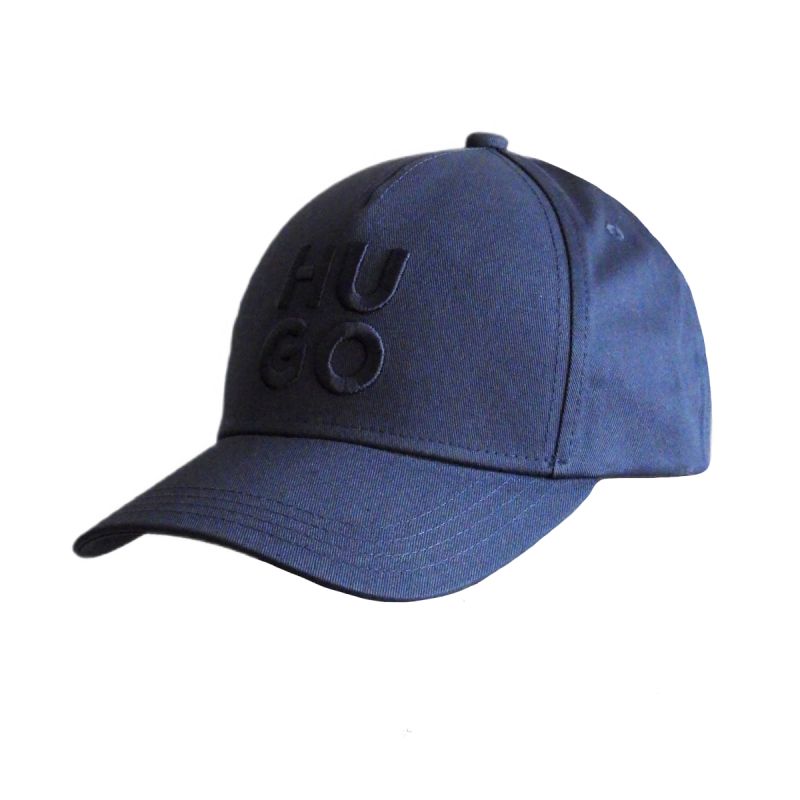 Hugo Boss Jude-Stacked Navy Blue Baseball Cap - 50533409-405 Boss
