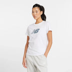 New Balance Sport Jersey Logo T-Shirt W WT43582WT Clothing/Lifestyle/T-shirts/New Balance New Balance