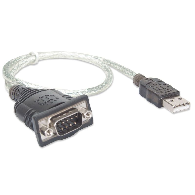 MANHATTAN CONVERTER ADAPTER USB TO RS232/COM/DB9 M Kable i adaptery/Adaptery, przejściówki Your Sports Performance