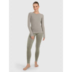 Women's quick-drying slim longsleeve for yoga and pilates 4F 4FWAW25TFLOF429-41A 4f