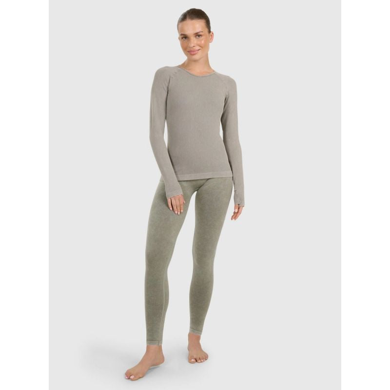 Women's quick-drying slim longsleeve for yoga and pilates 4F 4FWAW25TFLOF429-41A 4f