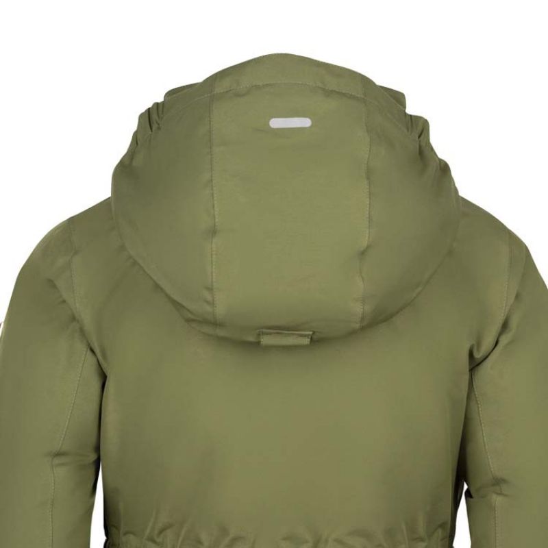 Trollkids Girls Alesund Coat Children's Winter Hooded Jacket Waterproof Down Green (301-323) In preparation Your Sports Performance