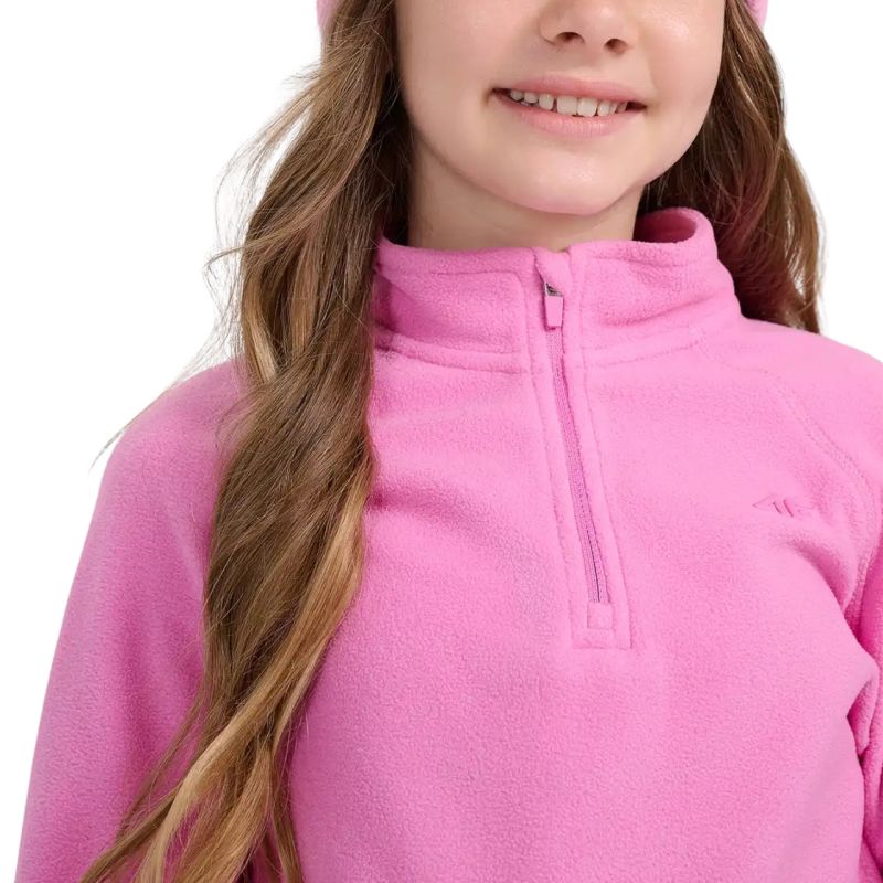 Fleece sweatshirt for girls 4F F060 fuchsia 4FJWAW25UFLEF060 55S 4f