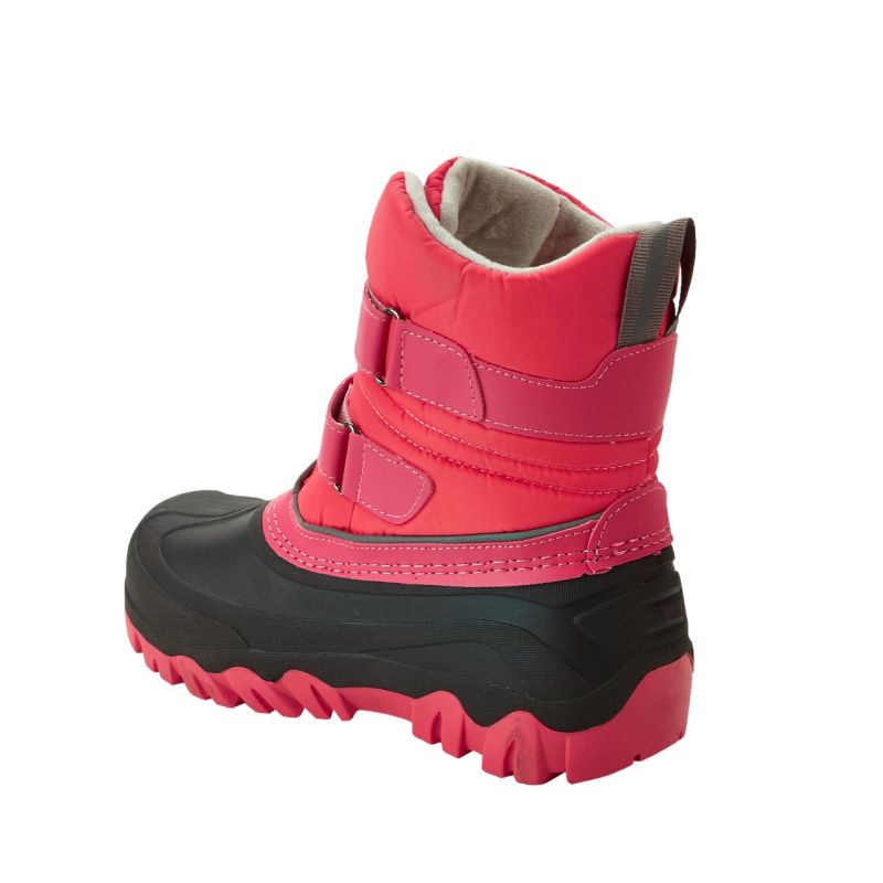 Lee Cooper pink and black children's boots LCJ-26-44-4574K