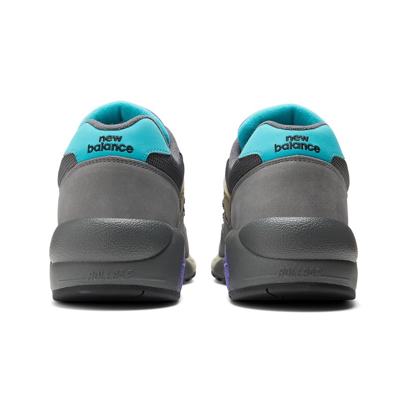 New Balance MT580VA2 RollBar Men's Shoes Gray Suede Leather Sneakers (MT580VA2) Footwear/Lifestyle Your Sports Performance