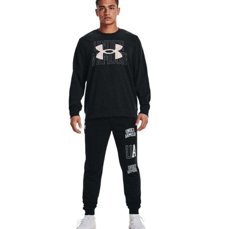 Under Armor UA Rival Terry Logo Crew M 1370391 001 Clothing/Lifestyle/Under Armour Your Sports Performance