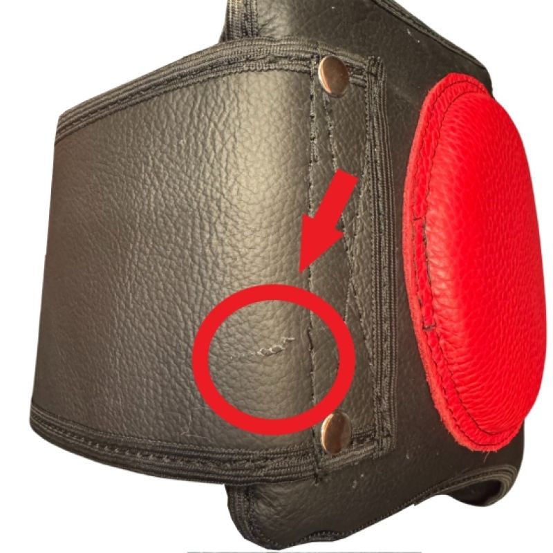 MASTERS Trainer Abdominal Protector - OT-B Leather