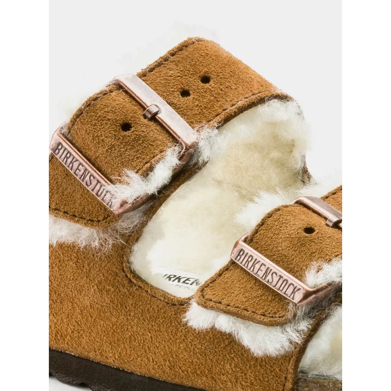 Birkenstock Arizona Shearling Mink W 1001135 flip-flops Footwear/Lifestyle/Birkenstock Birkenstock