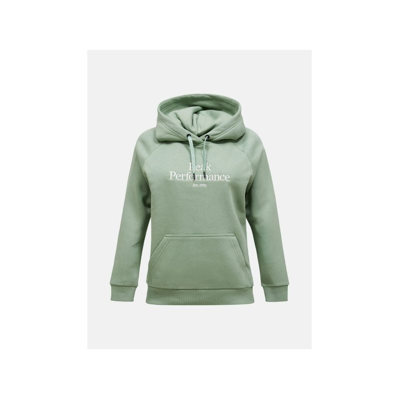 PEAK PERFORMANCE W Original Hood Women's Sweatshirt, Green