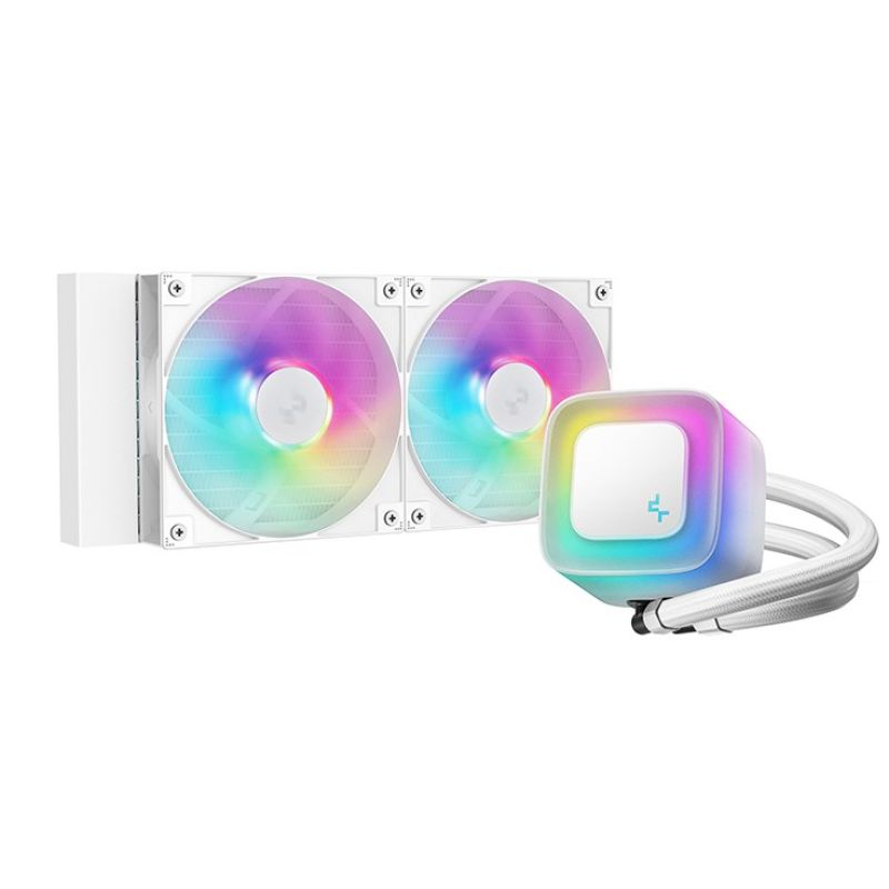 DeepCool LE240 WH V2 Processor All-in-one Liquid Cooler 12 cm White 1 pc. Chłodzenie/Chłodzenie - zestawy chłodzenia wodnego Your Sports Performance