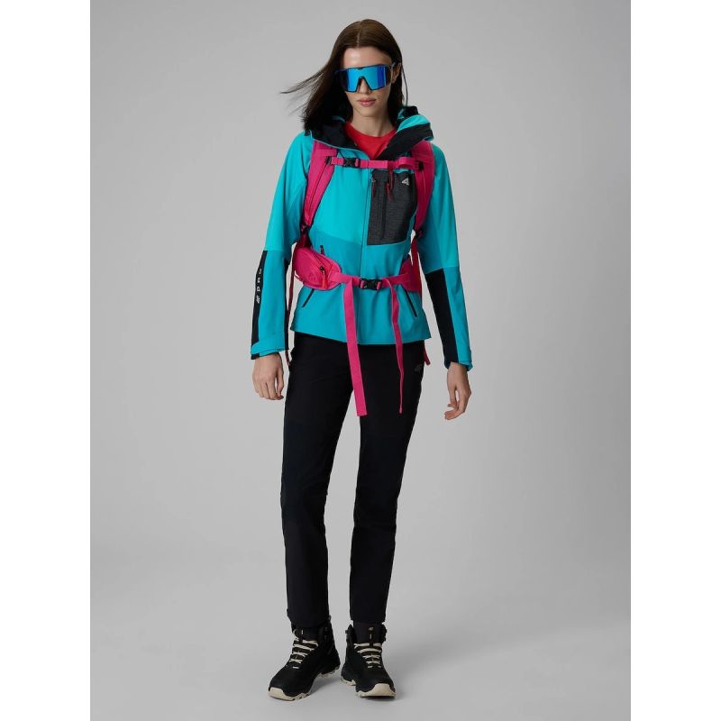 4F PRO windproof softshell jacket, 10000 membrane, women's 4F 4FWSS26TSOFF542-48S