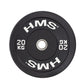 HMS BLACK BUMPER Olympic plate 20 kg BBR20 Accessories/Training equipment Your Sports Performance