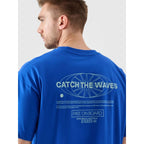 Men's oversize printed T-shirt 4F 4FRSS24TTSHM2535-36S *Kategoria tymczasowa Your Sports Performance