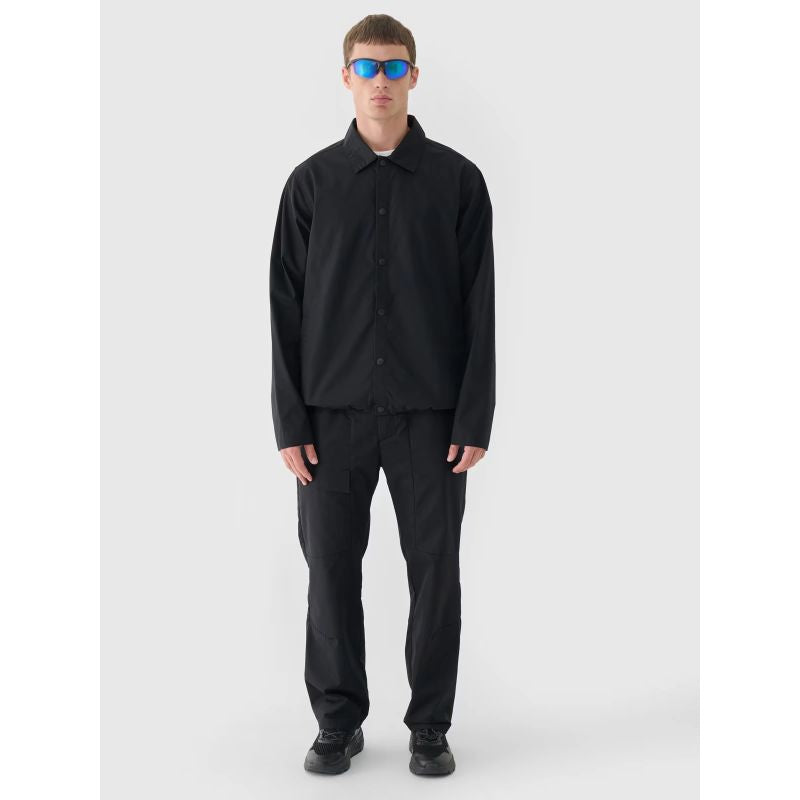 Men's transitional shirt jacket 4F 4FRSS24TTJAM0887-20S *Kategoria tymczasowa Your Sports Performance